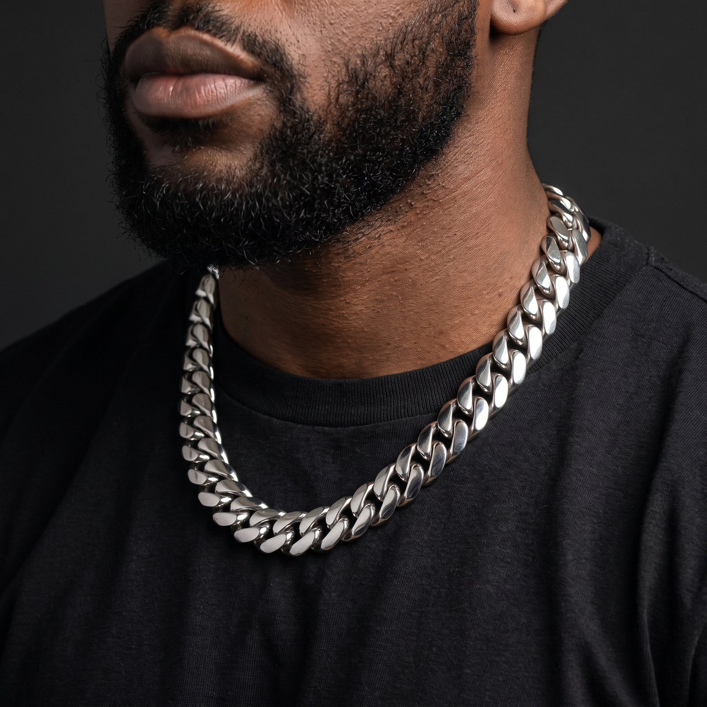 10-22mm Solid 18k Gold Plated Miami Cuban Link Chain - Different Drips