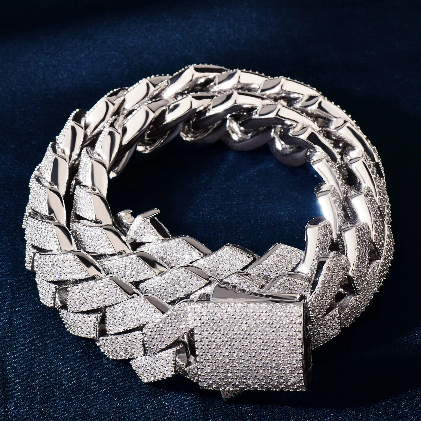 20mm Prong Cuban Chain - Different Drips