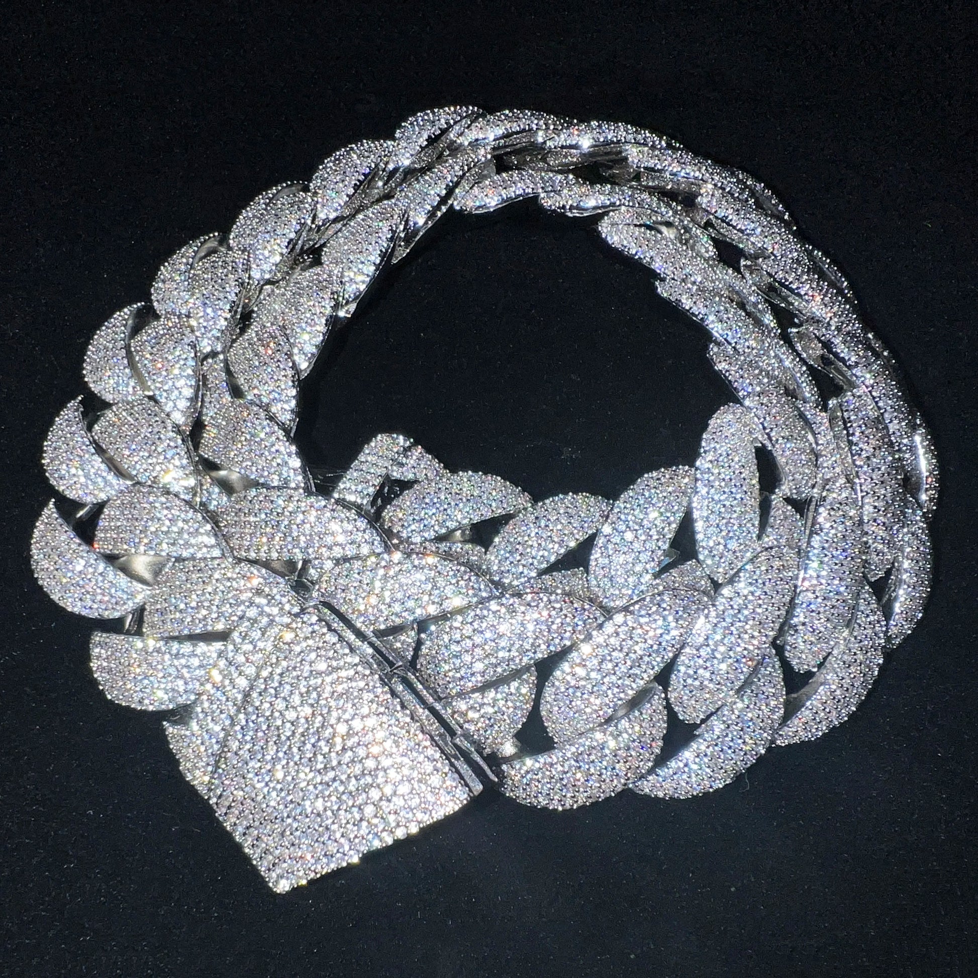 20mm Miami Curb Link Cuban Chain - Different Drips