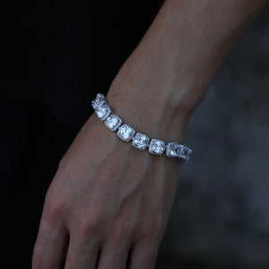 10mm S925 Moissanite Glacier Tennis Bracelet - Different Drips