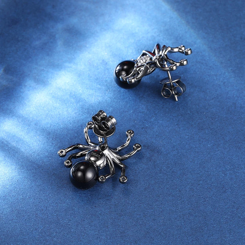 S925 Moissanite Spider Earrings - Different Drips