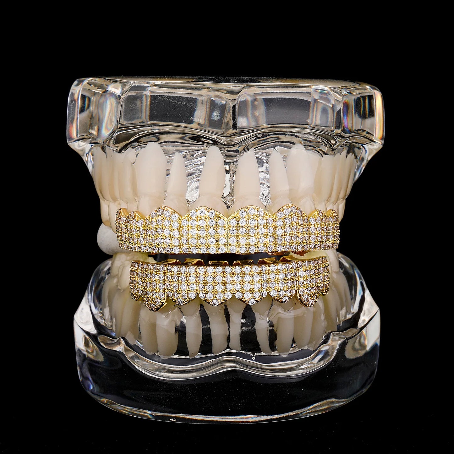 Iced Out Sharp-Teeth Grillz - Different Drips