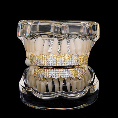 Iced Out Sharp-Teeth Grillz - Different Drips