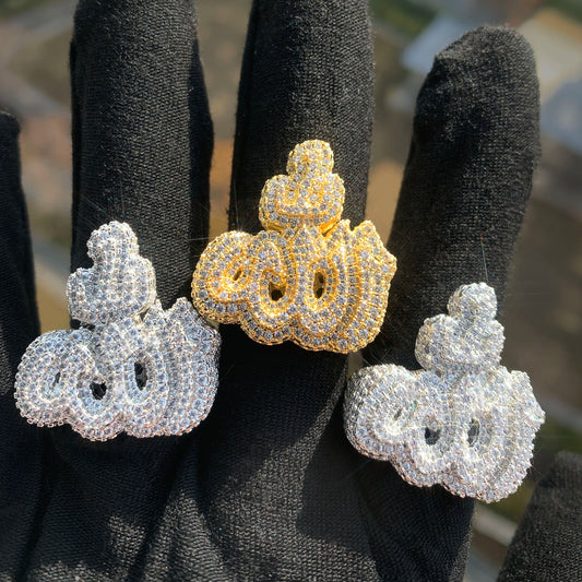 Diamond Allah Ring - Different Drips
