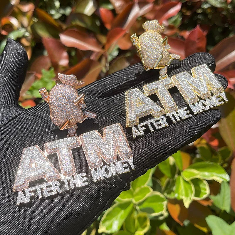 Iced ATM After The Money Pendant - Different Drips
