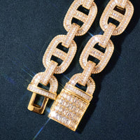 Thumbnail for 18mm Baguette Mariner Link Bracelet - Different Drips