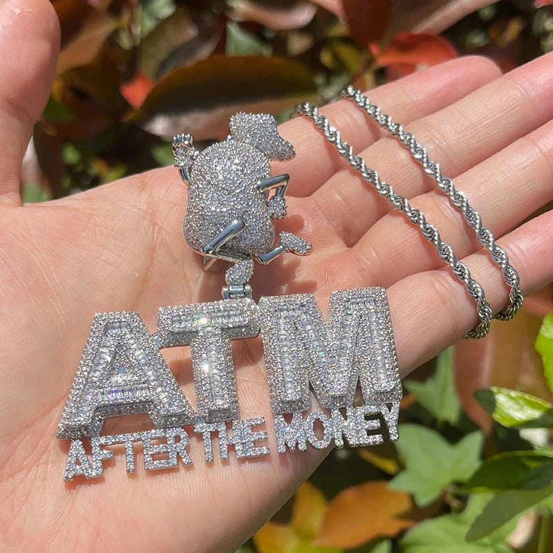 Iced ATM After The Money Pendant - Different Drips