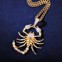 Thumbnail for Iced Out Scorpion Pendant - Different Drips