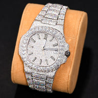 Thumbnail for S925 VVS1 Moissanite Analog Watch - Different Drips