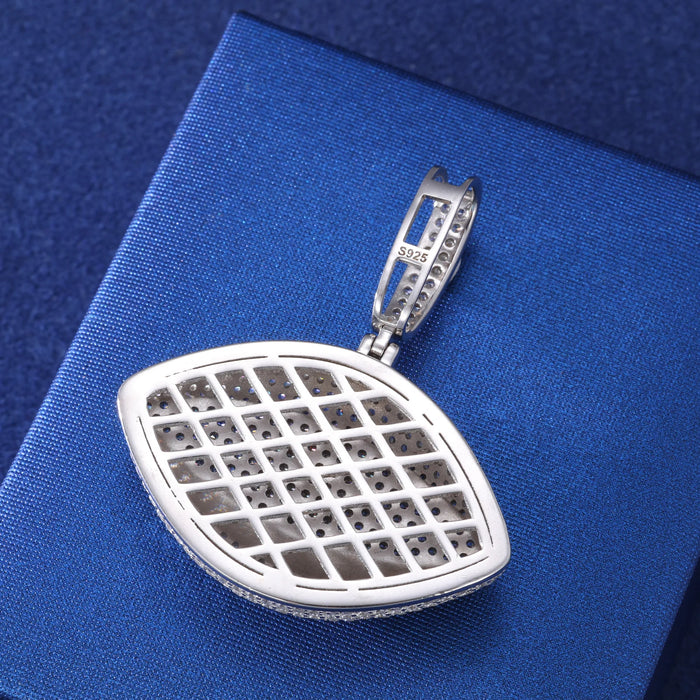 S925 Moissanite Diamond Evil Eye Pendant - Different Drips