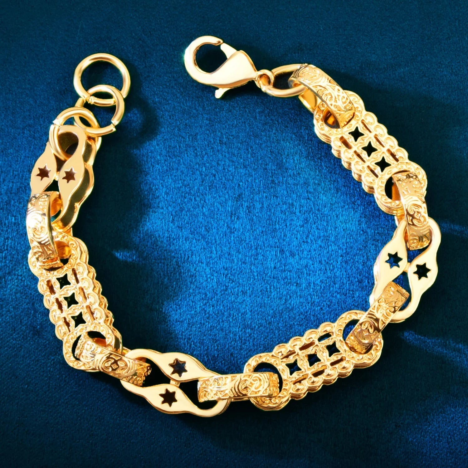 10mm Solid Pulley Link Bracelet - Different Drips