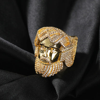 3D Jesus Head Ring - Different Drips