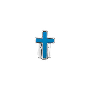 Enamel Cross Single Tooth Grillz - Different Drips