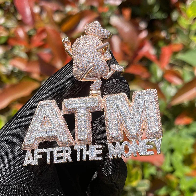 Iced ATM After The Money Pendant - Different Drips