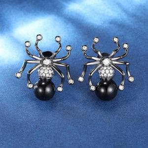 S925 Moissanite Spider Earrings - Different Drips