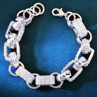 Thumbnail for 14mm Ring Link Box Bracelet - Different Drips