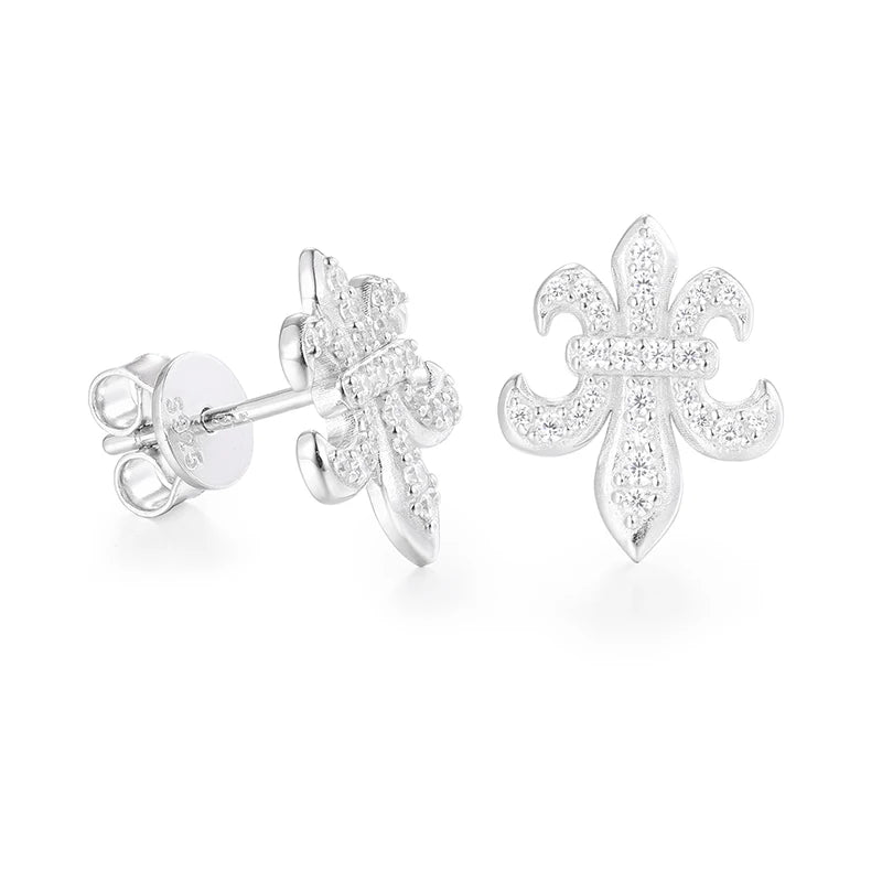 S925 Moissanite Skeleton Stud Earrings - Different Drips