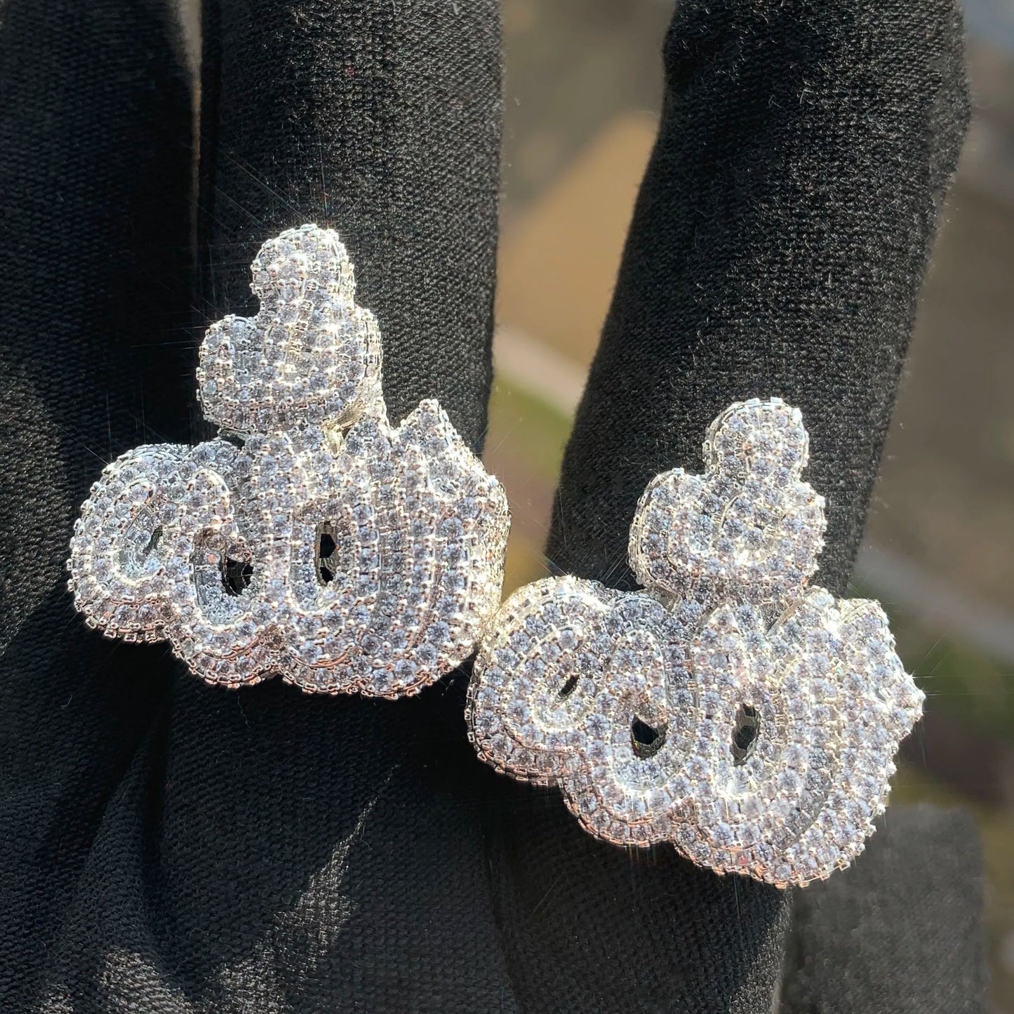 Diamond Allah Ring - Different Drips