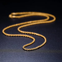 Thumbnail for 2.5mm 925 Sterling Silver Rope Chain - Different Drips