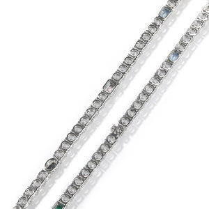 Mixed Charm Tennis Chain - Different Drips