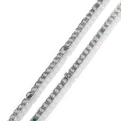 Mixed Charm Tennis Chain - Different Drips