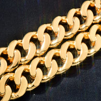 Thumbnail for 18mm Buckle Clasp Curb Cuban Chain - Different Drips