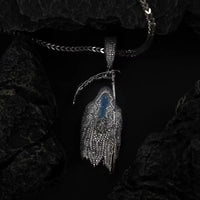 Thumbnail for Iced Grim Reaper Pendant - Different Drips