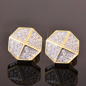 10mm Round Cut Umbrella Earrings - Different Drips