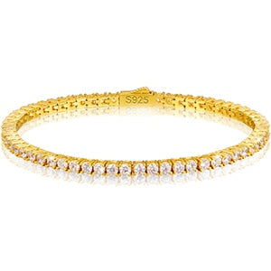 3-5mm S925 Moissanite Tennis Bracelet - Different Drips