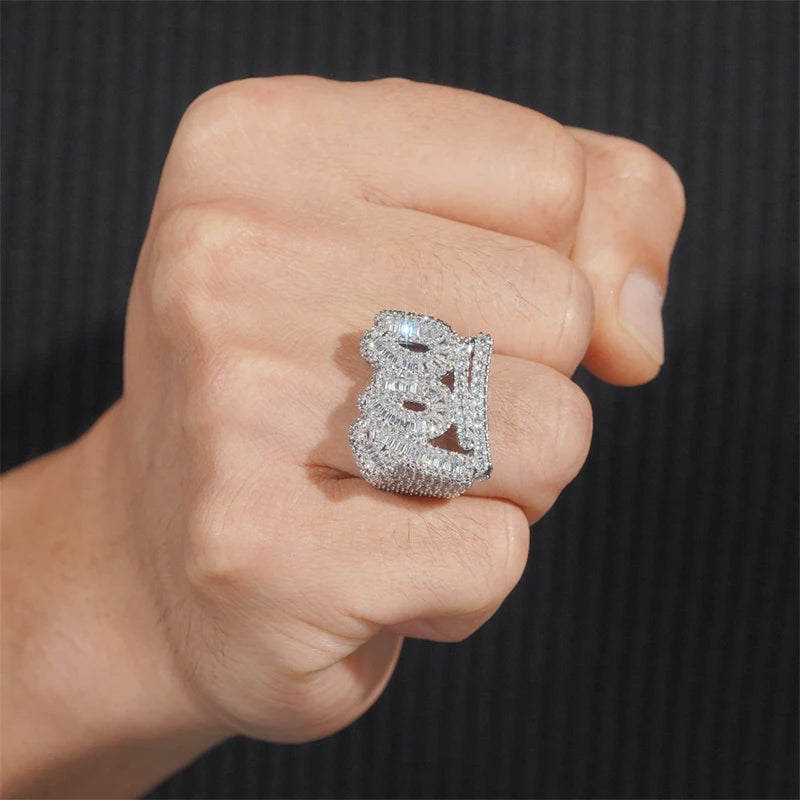 Baguette Hundred Emoji Ring - Different Drips