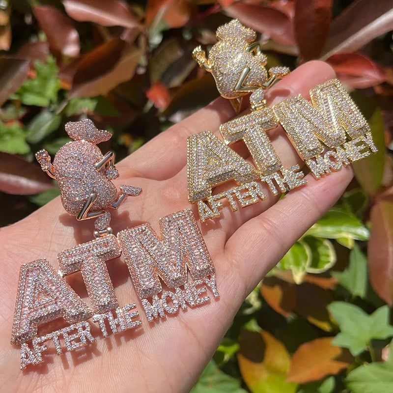Iced ATM After The Money Pendant - Different Drips