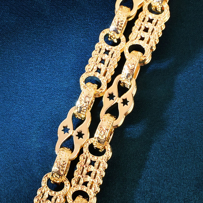 10mm Solid Pulley Link Bracelet - Different Drips