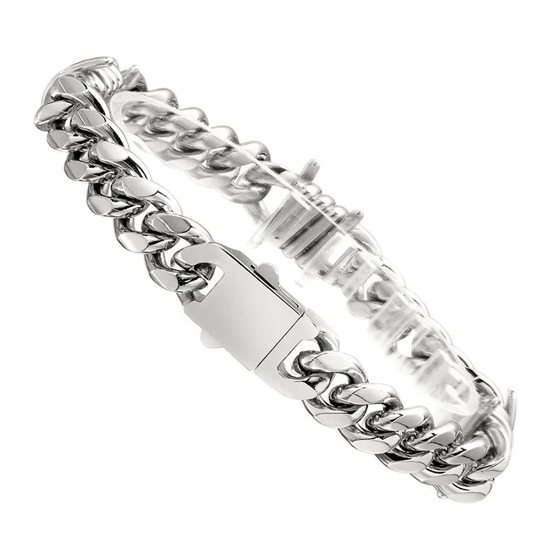 Barbed Wire Cuban Link Bracelet - Different Drips