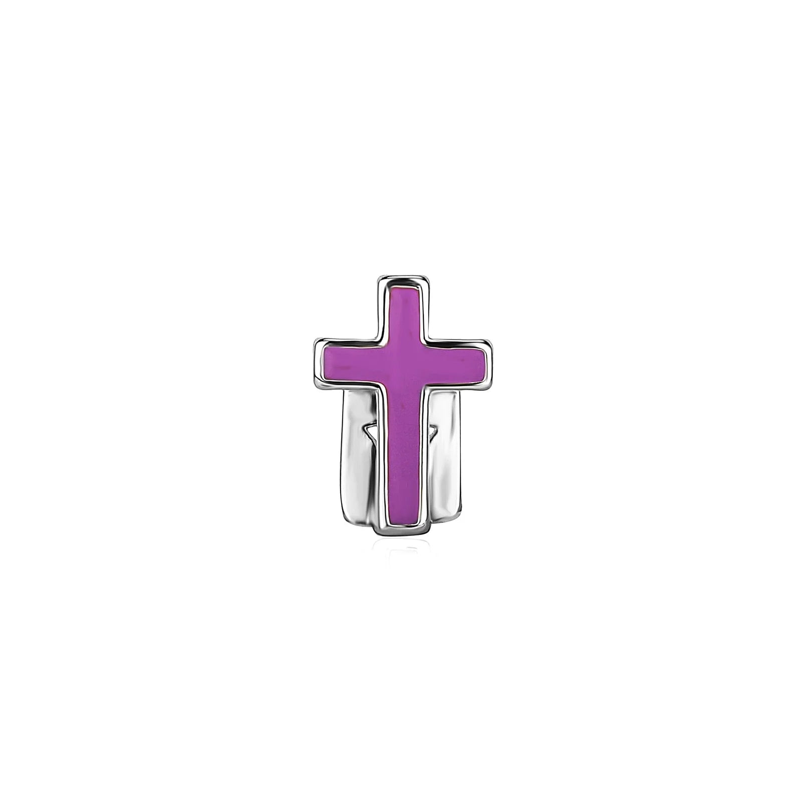 Enamel Cross Single Tooth Grillz - Different Drips