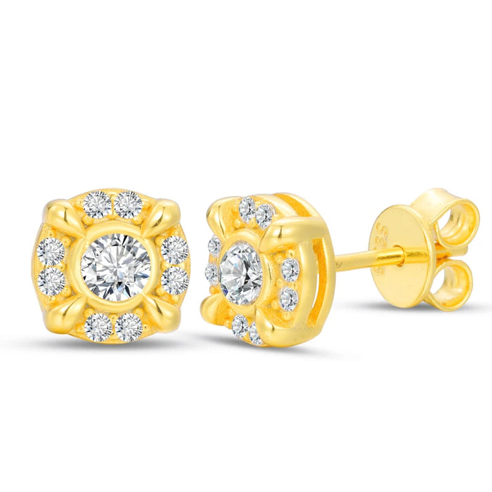 S925 Moissanite Dragon Claw Stud Earrings - Different Drips