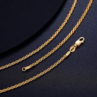 Thumbnail for 2.5mm 925 Sterling Silver Rope Chain - Different Drips