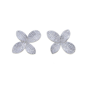 S925 Women's Leaf Earrings - Different Drips