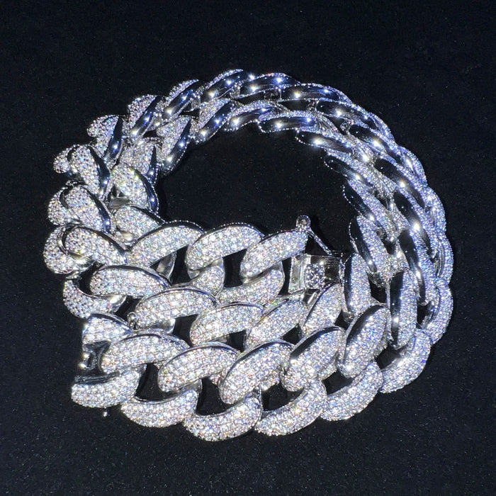 20mm Miami Cuban Link Chain - Different Drips