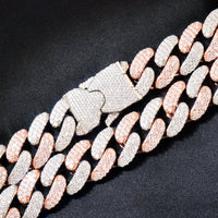 Thumbnail for 18mm Buckle Clasp Curb Cuban Chain - Different Drips