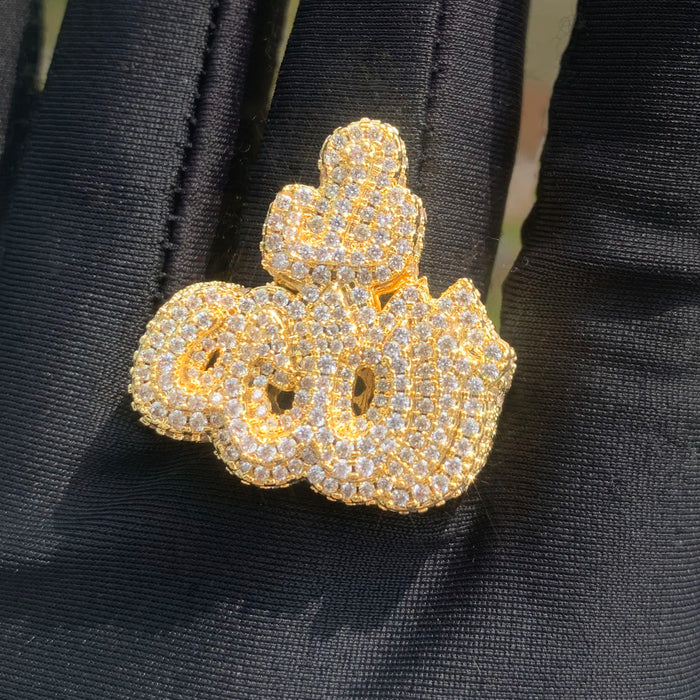 Diamond Allah Ring - Different Drips