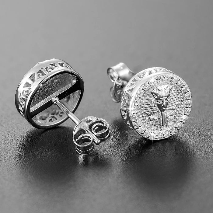 S925 Moissanite Pharaoh Earrings - Different Drips