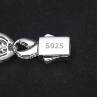 Thumbnail for 10mm S925 Moissanite Eye Infinity Link Bracelet - Different Drips