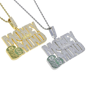 Iced Out Money On My Mind Pendant - Different Drips