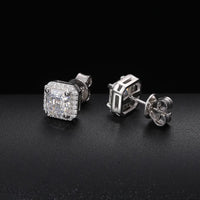 Thumbnail for S925 Moissanite Micro Clustered Earrings - Different Drips