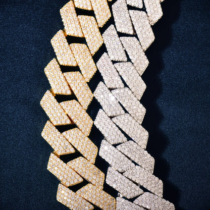 20mm Prong Cuban Chain - Different Drips