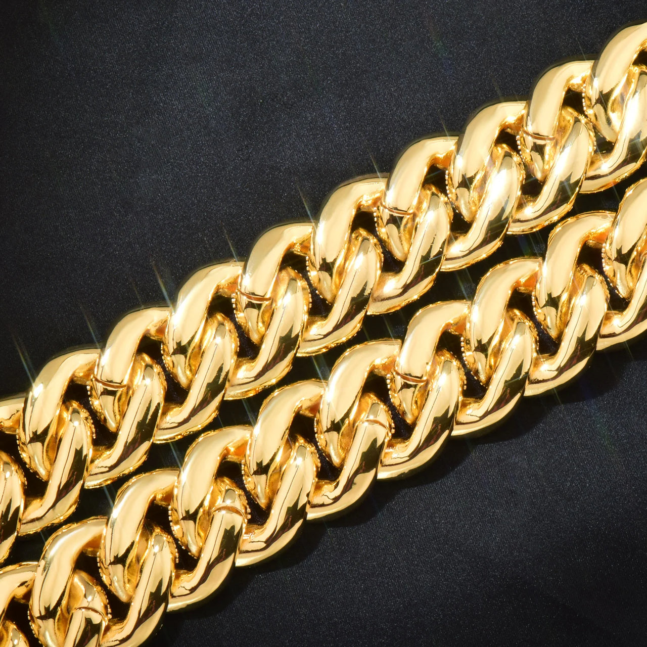 20mm Miami Curb Link Cuban Bracelet - Different Drips