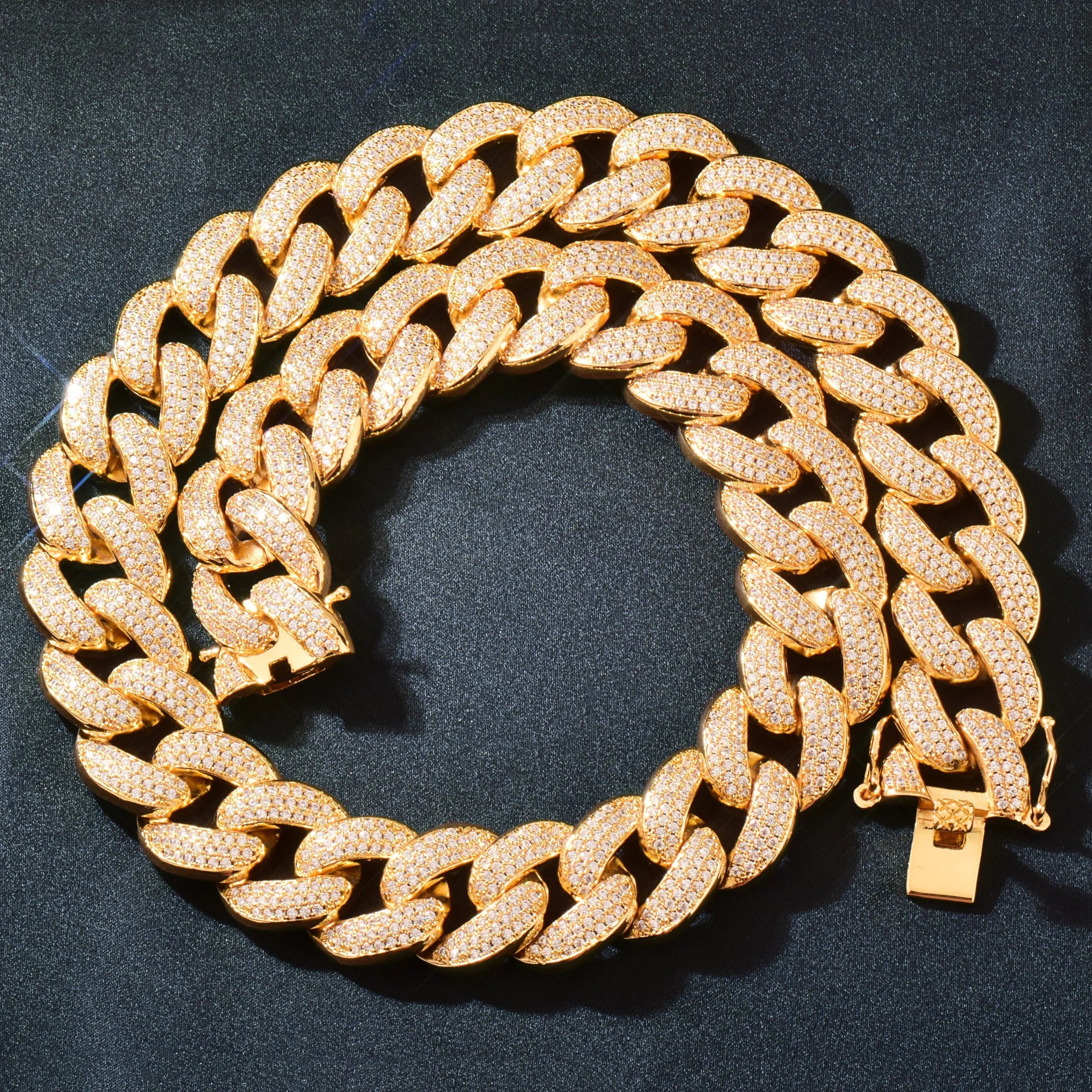 20mm Miami Cuban Link Chain - Different Drips