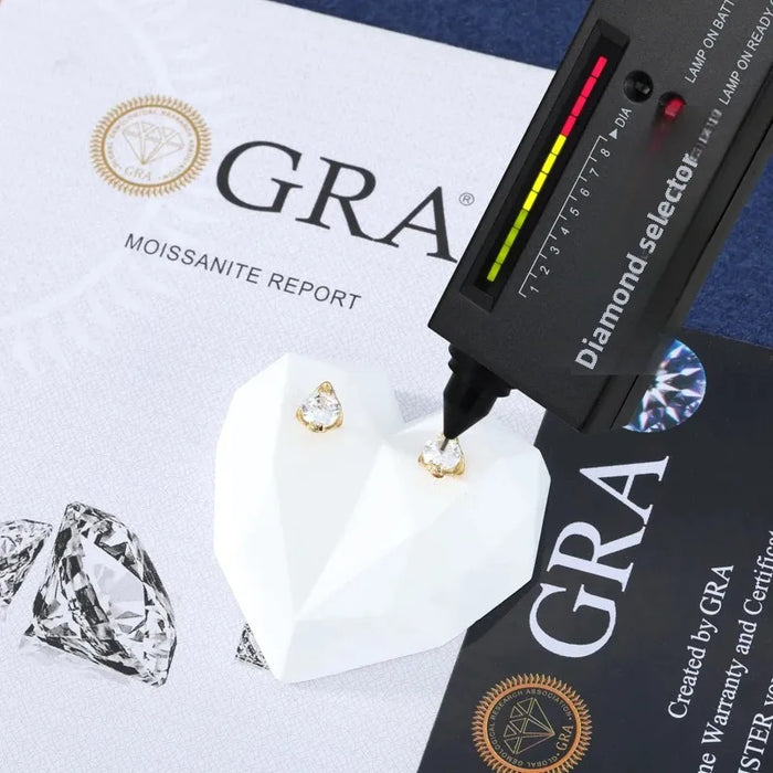 S925 Moissanite Diamond Snake Claw Stud Earrings - Different Drips