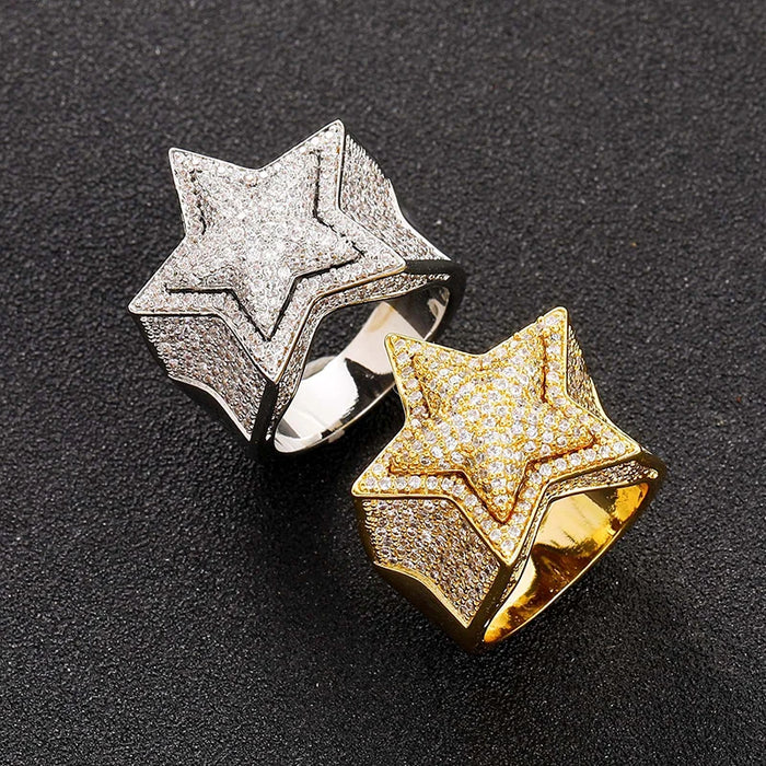 3D Five Star Ring - Different Drips