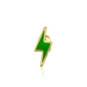 Enamel Lightning Single Tooth Grillz - Different Drips